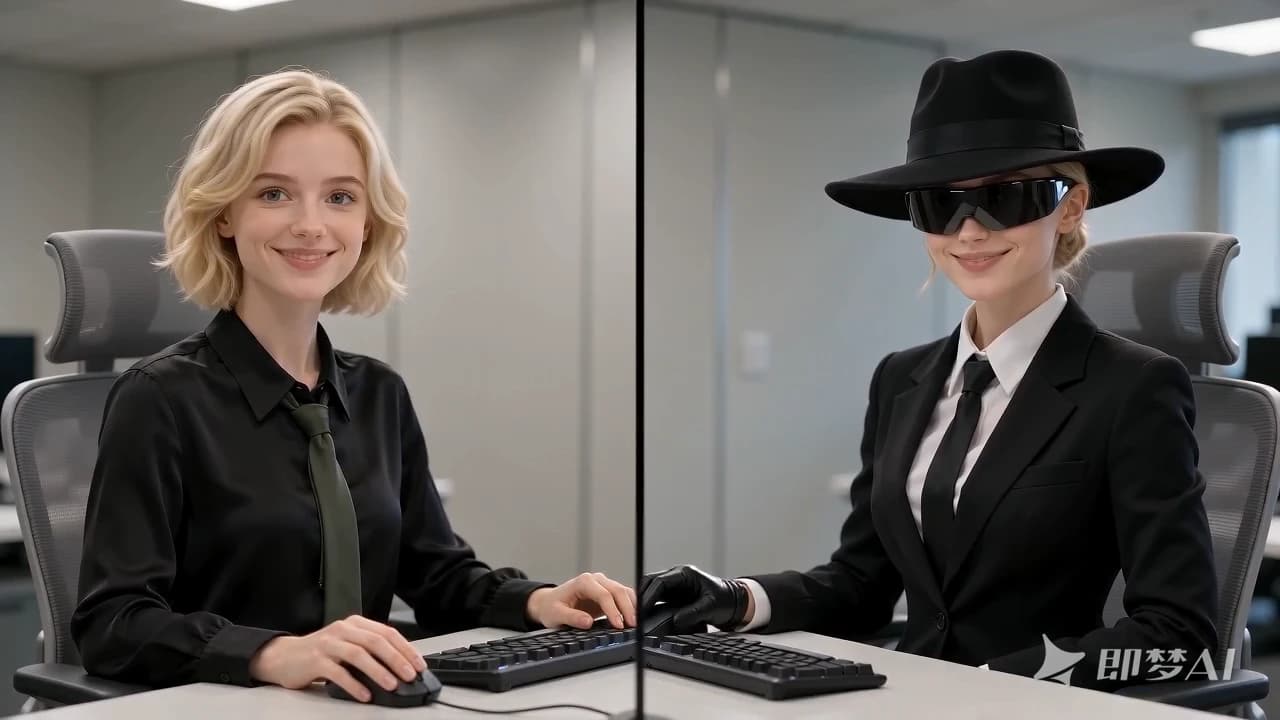 AI outfit preview before and after